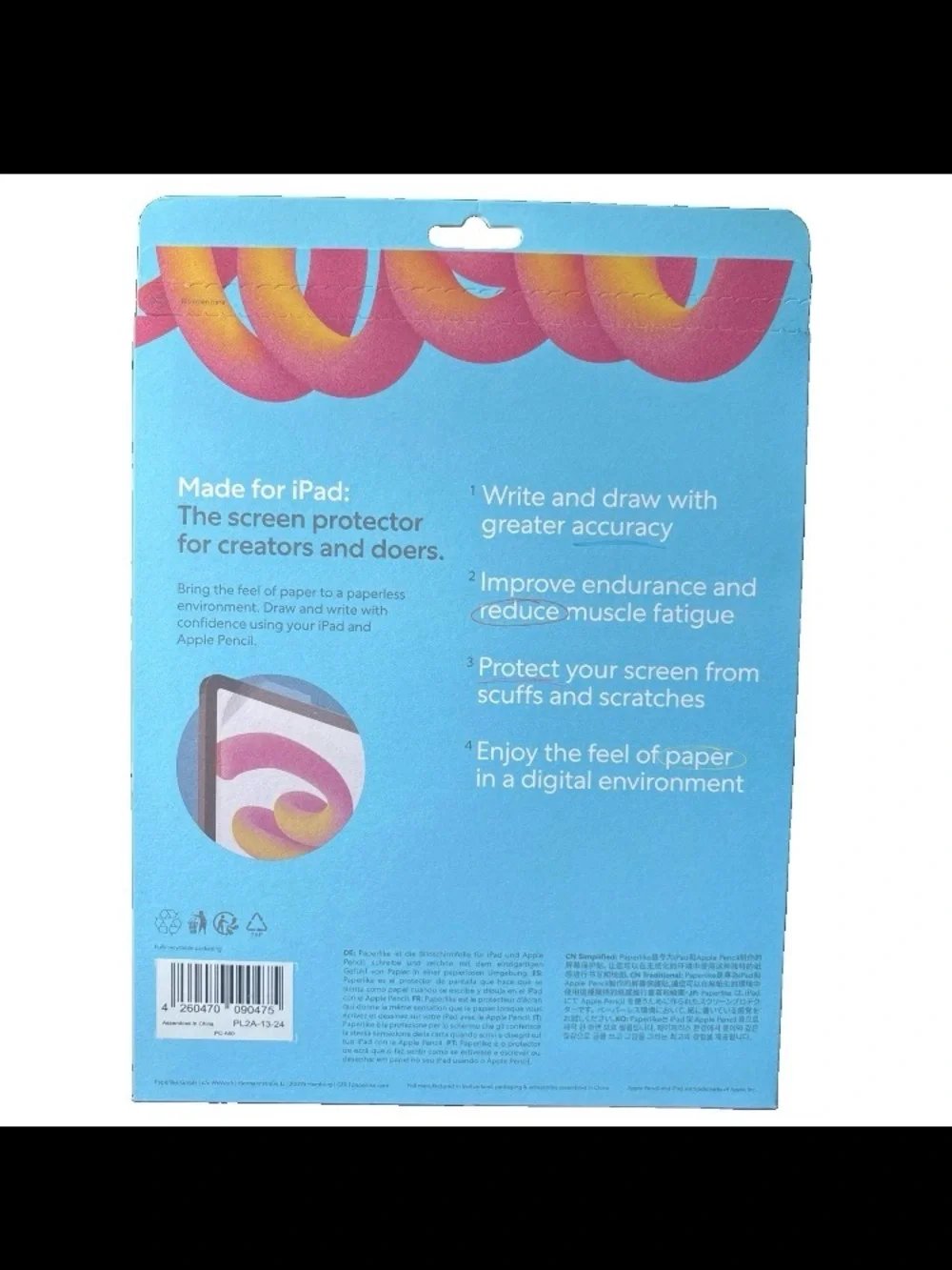 Paperlike Screen Protector Two Pieces For iPad Pro 13” (2024) PL2A-13-24